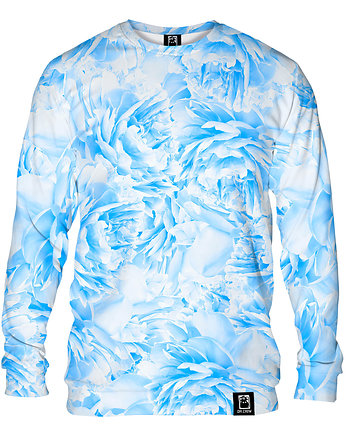 Bluza Bez Kaptura Męska DR.CROW Peonies Blue, DrCrow