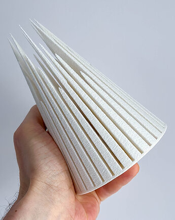 Choinka w kształcie góry lodu - świecąca ozdoba, Boże narodzenie, Święta, tworedears