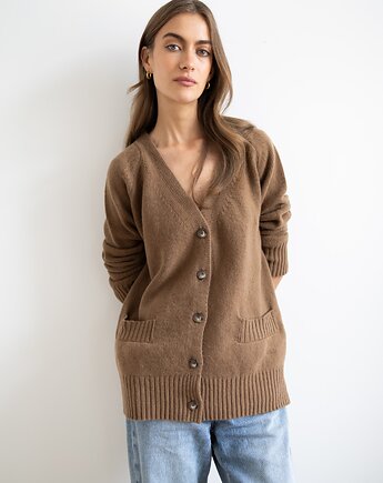 Kardigan Taylor orzechowy, Lucky HandMade
