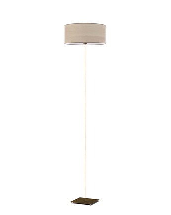 Mała lampa stojąca z fornirowym abażurem 30 cm MEKSYK ECO, LYSNE