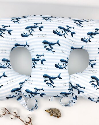 Poduszka do karmienia bliźniąt, prezent dla bliźniąt, poduszka bliźniaków, Enitka Sweet Baby Room