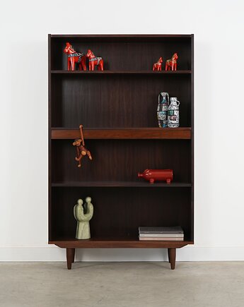 Regał palisandrowy, duński design, lata 70, produkcja: Dania, Przetwory design