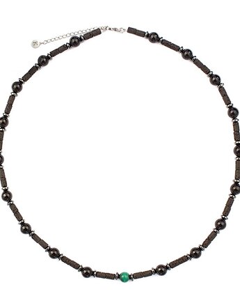 Męski naszyjnik zodiakalny - Byk, Kulka Bransoletki