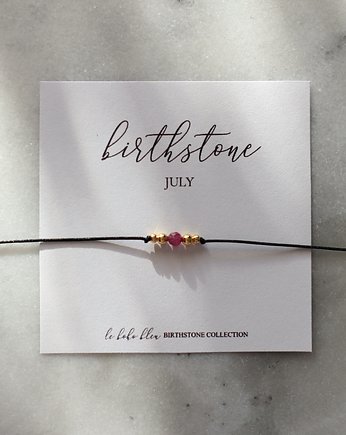 LIPIEC - JULY Birthstone Bracelet, Le Boho Bleu