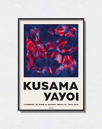 Plakat Kolorowe struktury abstrakcji Kusamy, Harvest Maison
