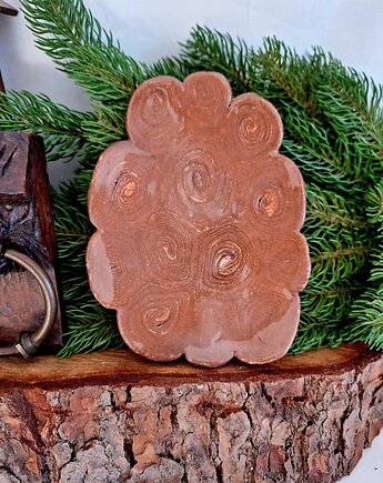 Patera podstawka ceramiczna, Wooden Love