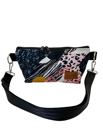 Torebka "Zwierzęce lastriko" welur, MUSHI