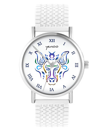 Kolekcja Starlight - Byk - silikonowy, biały, yenoo