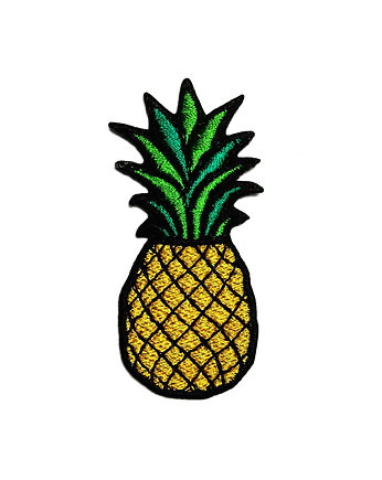 Naszywka haftowana Ananas, OSOBY - Prezent dla 10 latki