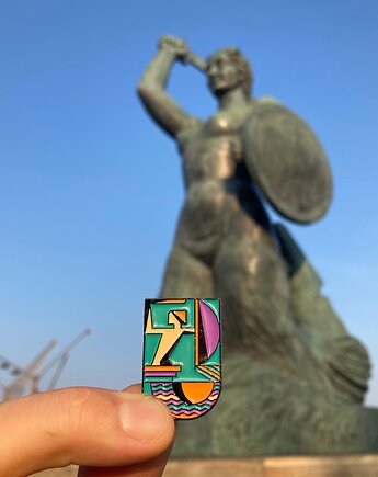 Pin Warszawa - Syrenka, Adam Kosik