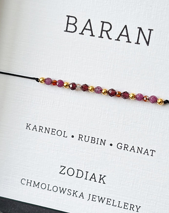 Zodiak bransoletka BARAN, Chmolowska Jewellery
