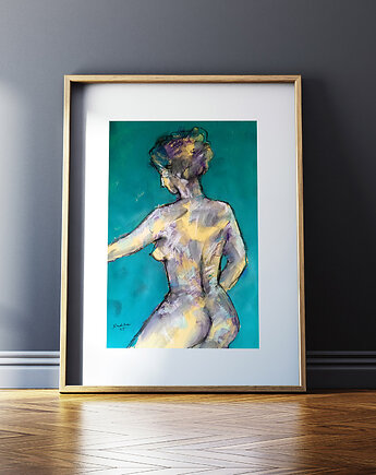 Melanie - rysunek B2 unikat, Katarzyna Radzka