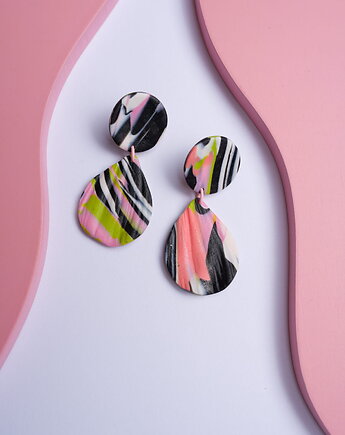 Wiszące sztyfty listki marale, Dwie Gliny