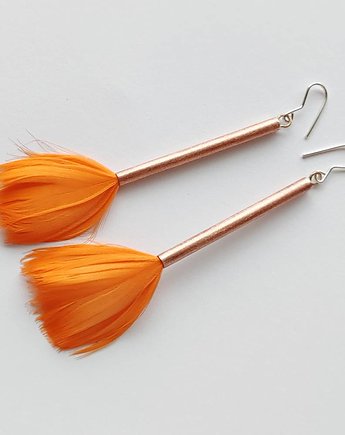 PIÓRKO kolczyki, Katarzyna Kaminska ART