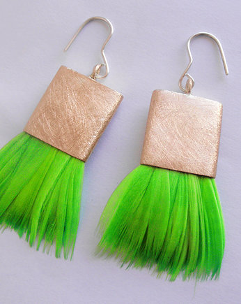 PIÓRKO kolczyki, Katarzyna Kaminska ART