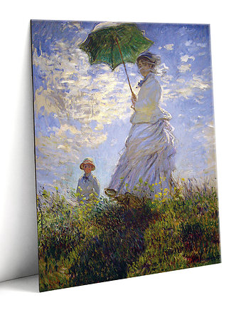 Kobieta z parasolką - C. Monet - magnes, Galeria LueLue