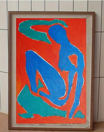Obraz ręcznie malowany fowizm Henri Matisse style taniec  silnie działa, alice oil on canvas