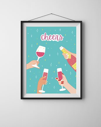 Plakat "Cheers", Maya Design