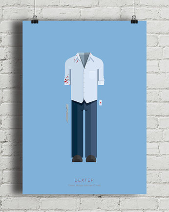 Plakat Dexter, minimalmill