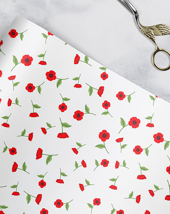 papier do pakowania -  maczki- P-087w, Wrap and Pack