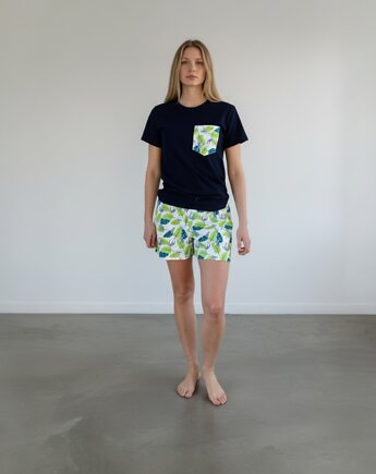 Spodenki damskie do spania bokserki LENIWIEC, HisOutfit