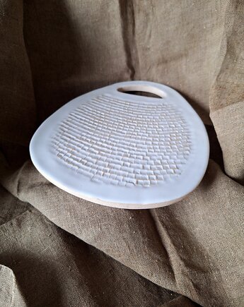 Ceramiczna patera dekoracyjna, Wooden Love