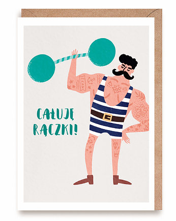 Kartka okolicznościowa Całuję Rączki, Cardie
