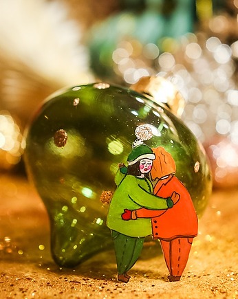 Broszka przyjaźń, Pintura