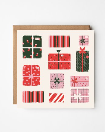 Kartka świąteczna "Gift&gift", Peprojektuje