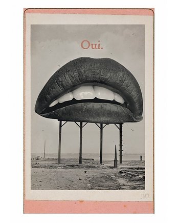 Kartka pocztowa - Oui, Galeria LueLue