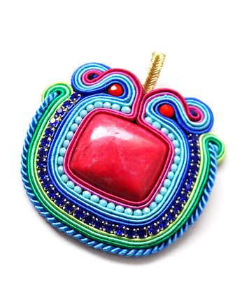 Sutaszowy wisior RAINBOW, Sylwia Żak