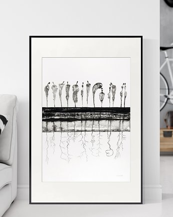 Obraz 50X70 cm wykonany ręcznie, MiniMalArt
