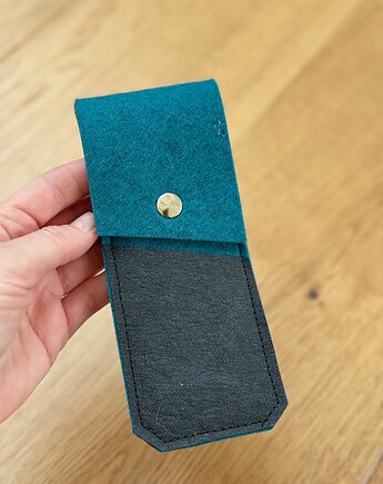 Marmollada - etui filcowe NA OŁÓWKI turkusowe + C, marmollada