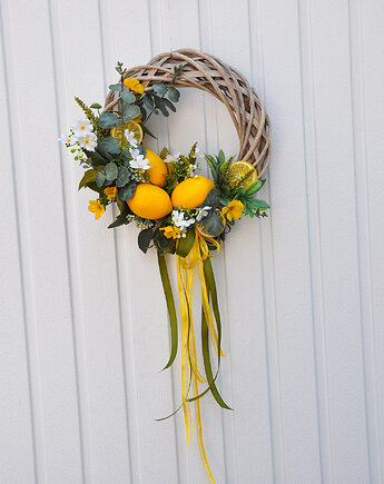 Wianek limoncello, cytrynowe lato, mamuta