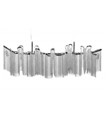 Lampa wisząca, dekoracyjna Elegance, metal, 38x118x34 cm, Home Design