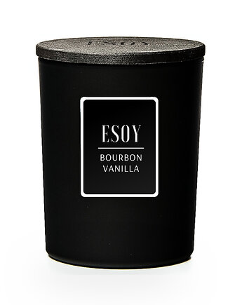 ŚWIECA SOJOWA BOURBON VANILLA 200ml , ESOY