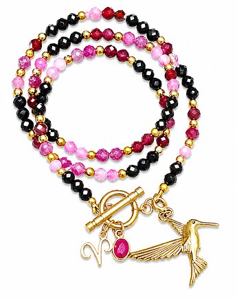 Naszyjnik zodiakalny BARAN, NESSING handmade