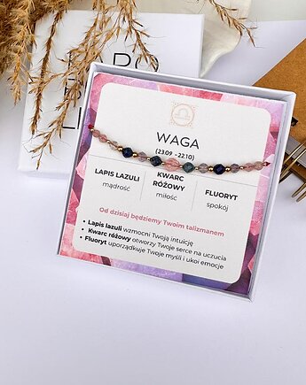 Bransoletka dla zodiakalnej WAGI, KaroBijouLine