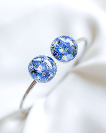 Bransoletka z niezapominajkami, nature gift