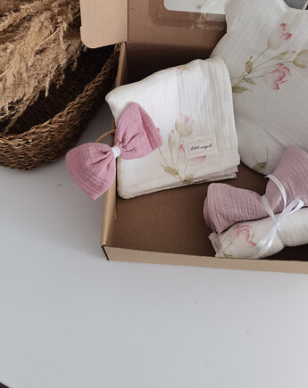 Zestaw prezentowy (narodziny, Chrzest) - warianty kolory, Little Angels