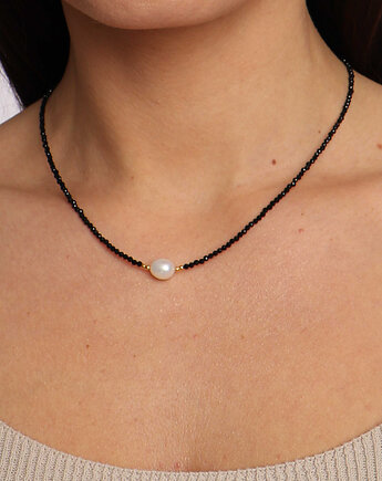 Naszyjnik Spinel i Perła Naturalna, Bring Biżuteria