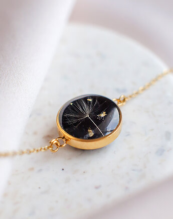 Wisiorek z rzęsek dmuchawca, nature gift