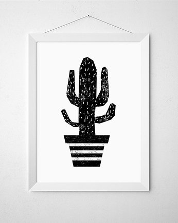 Kaktus I | plakat | ilustracja | A3, wejustlikeprints