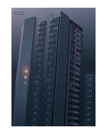 Plakat Warszawa, Marymont, MALWA Studio