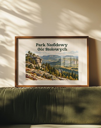 Plakat Park Narodowy Gór Stołowych - Druk Pigmentowy, DAPIDOKA