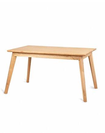 Stól Nero dąb naturalny nogi czarne loftowy, SzyszkaDesign