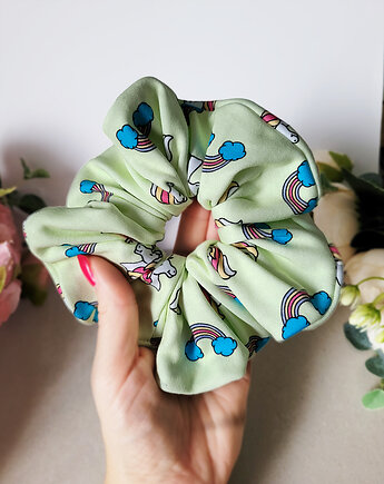 Gumka Maxi Scrunchie z jednorożcem, Seylla pracownia