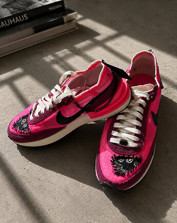 Nike Waffle One "Pink Chaos" , prettydecay.studio