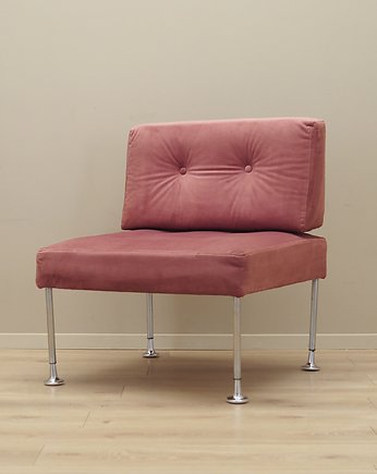 Fotel różowy, duński design, lata 60, Poul Cadovius, France & S, Przetwory design