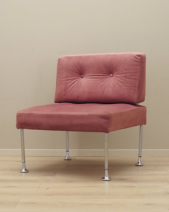 Fotel różowy, duński design, lata 60, Poul Cadovius, France & S, Przetwory design